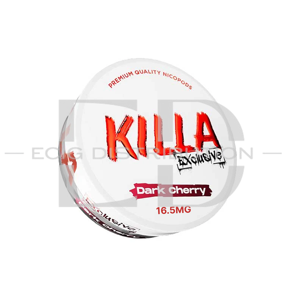 Killa Nicotine Pouches - Dark Cherry 16.5MG