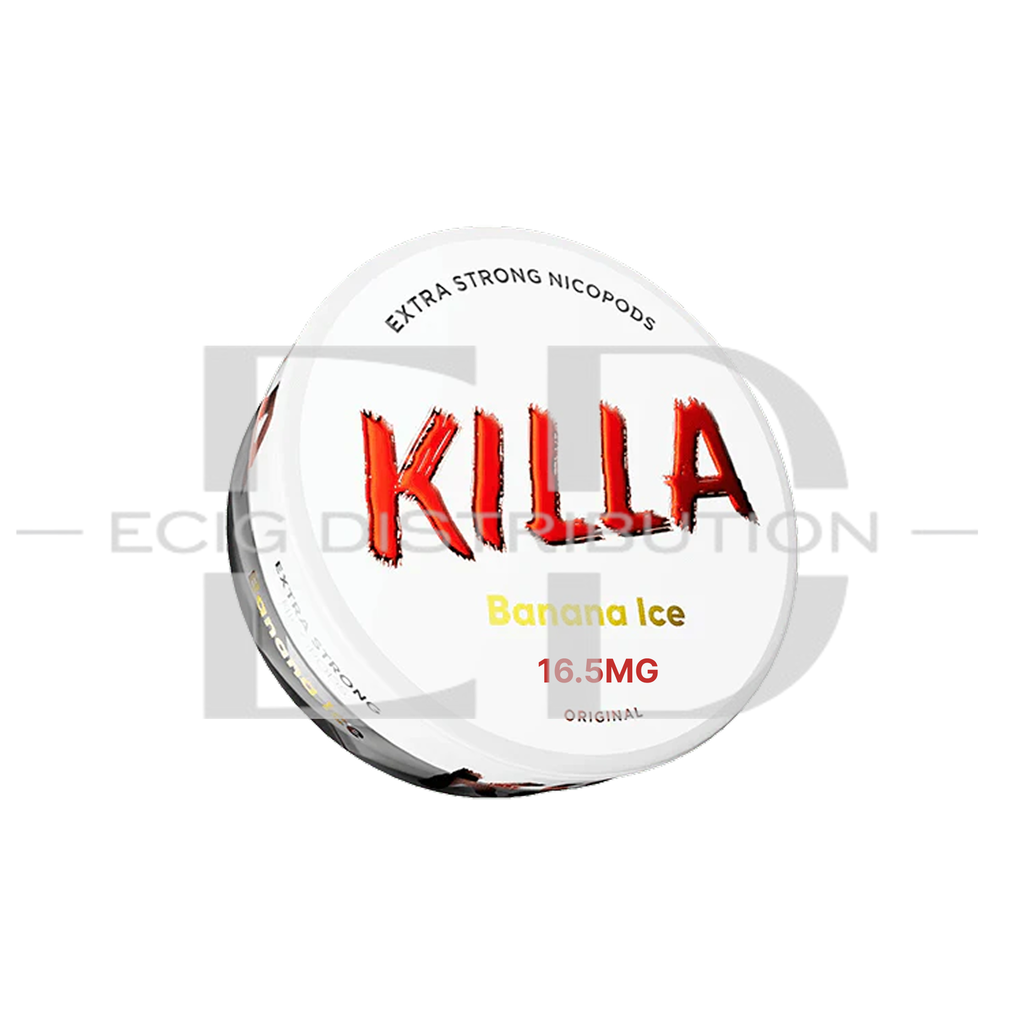 Killa Nicotine Pouches - Banana Ice 16.5MG
