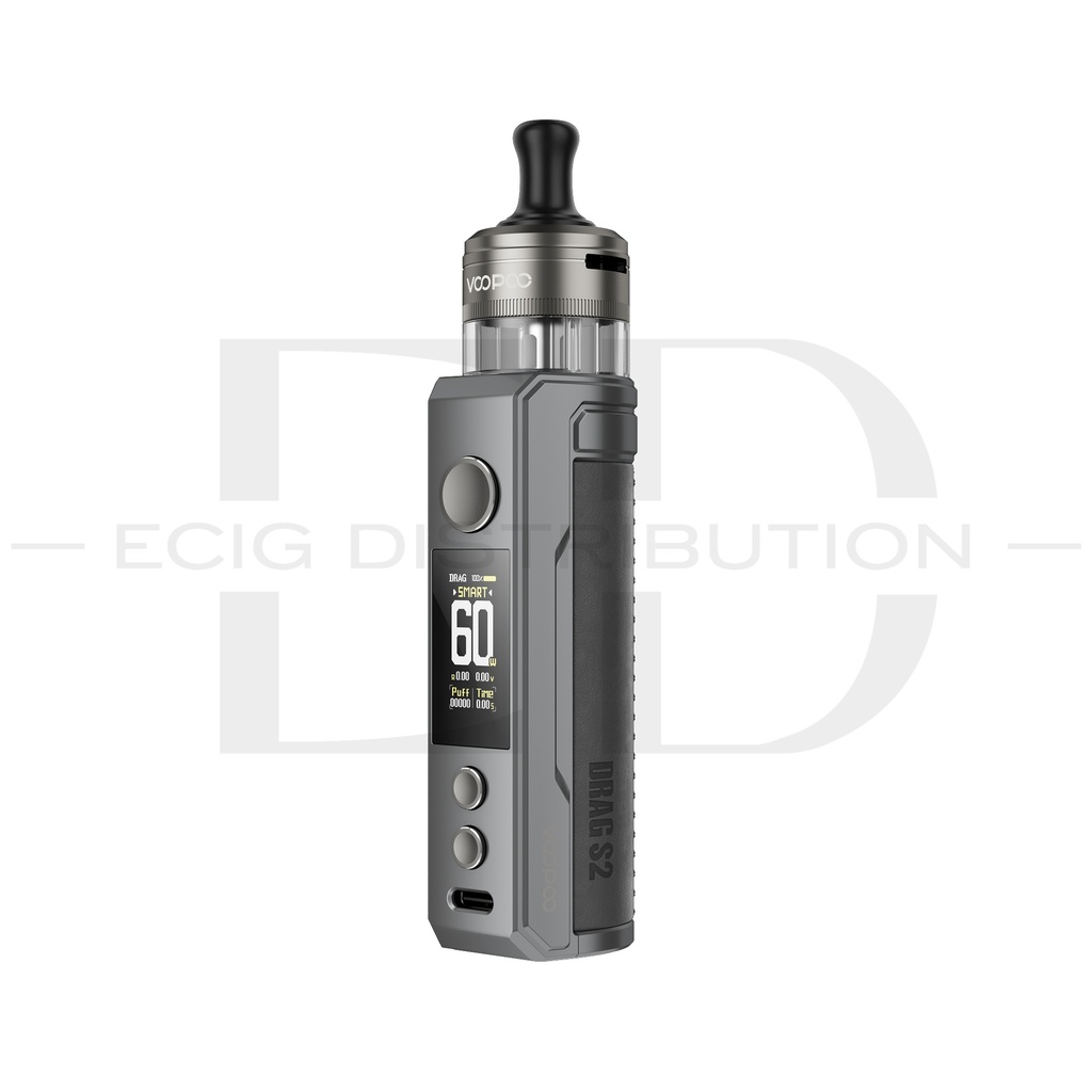 Voopoo Drag S2 Pod Kit - Gray Metal