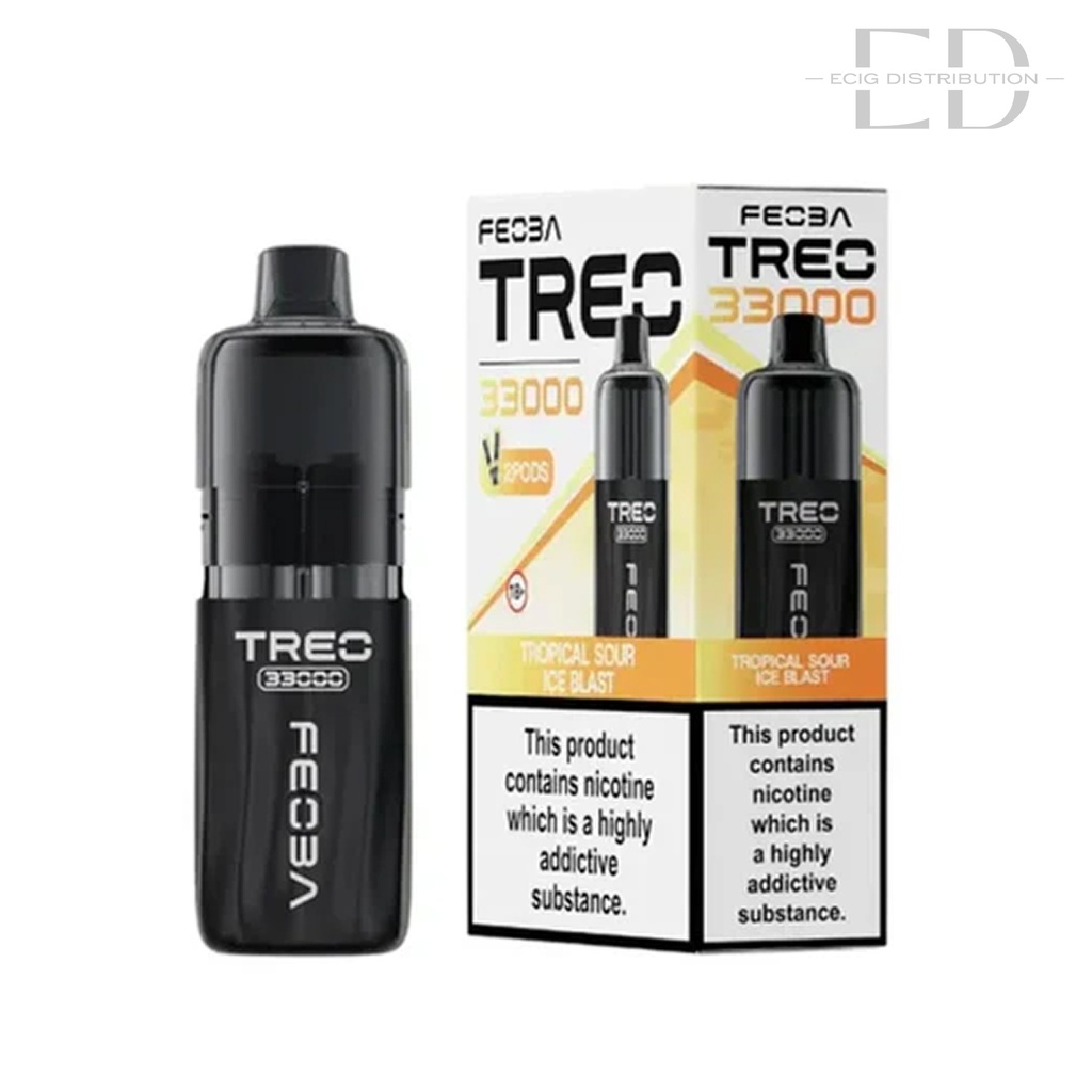 Feoba Treo 33K Pod Kit - Tropical Sour Ice Blast 20MG