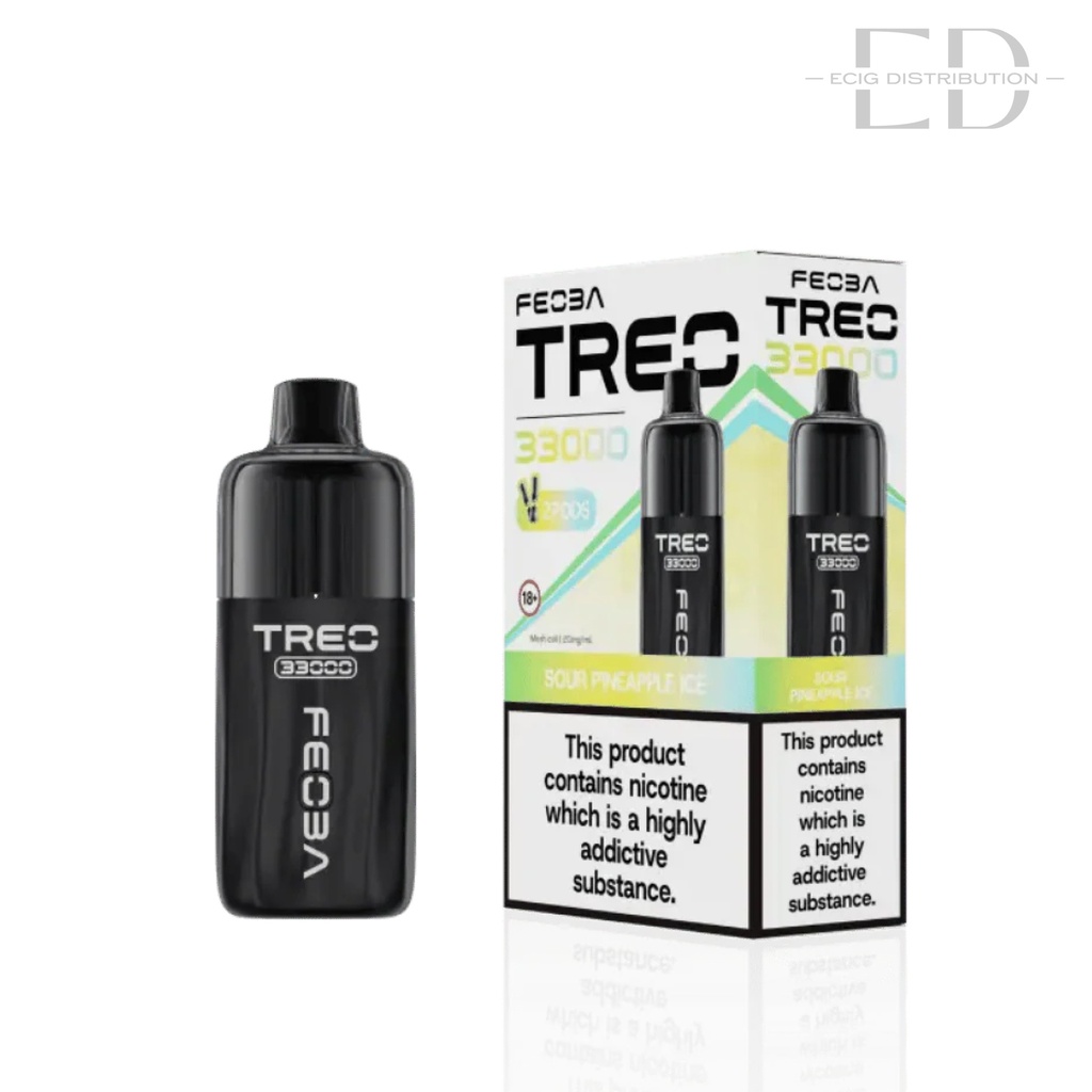 Feoba Treo 33K Pod Kit - Sour Pineapple Ice 20MG