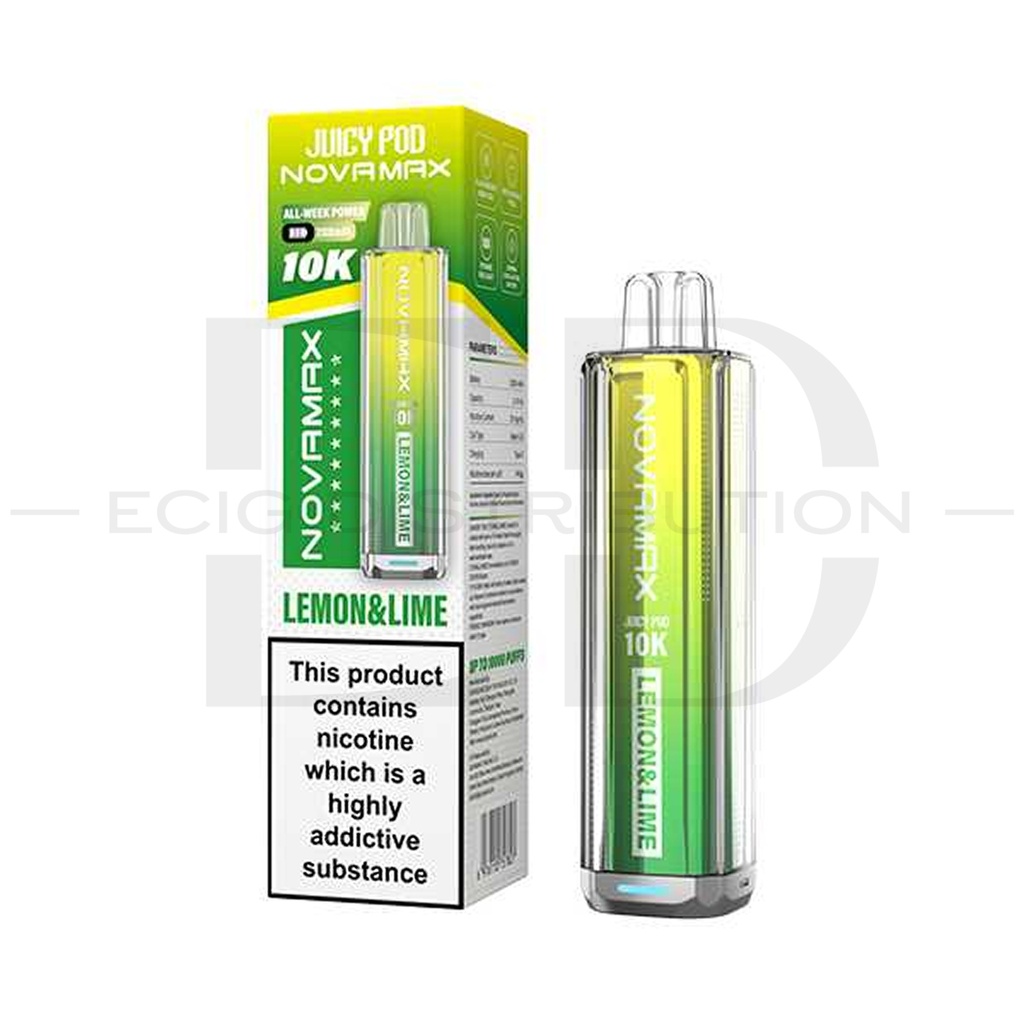 Juicy Pod Novamax 10K Pod Kit - Lemon & Lime