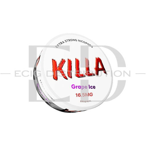 [KILNPO-GI16.5MG] Killa Nicotine Pouches - Grape Ice 16.5MG
