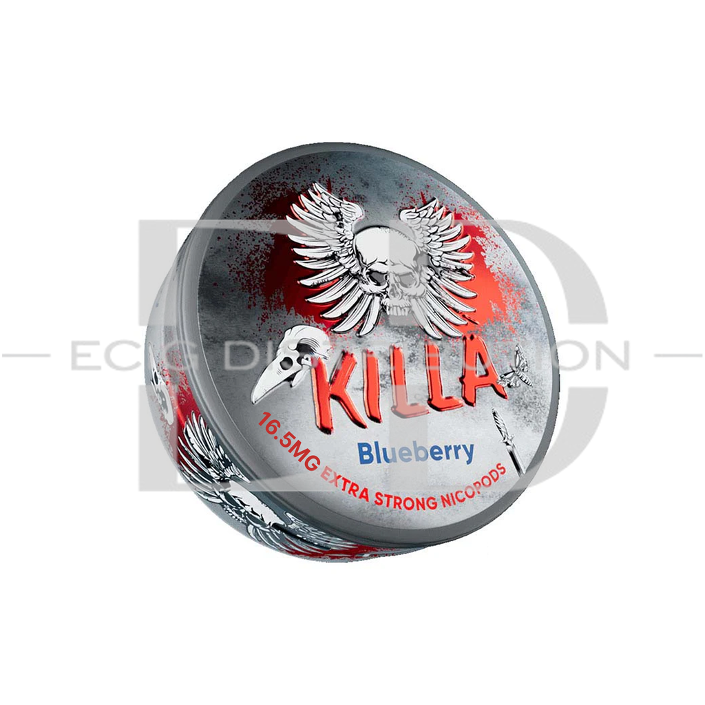 Killa Nicotine Pouches - Blueberry 16.5MG