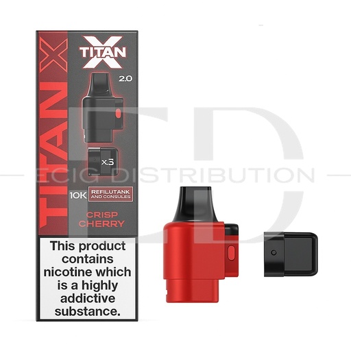[TITXREP-CC] Titan X Refillable Pod - Crisp Cherry
