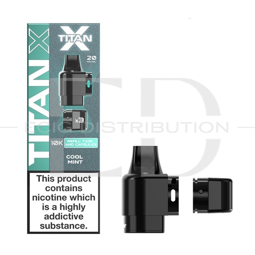 [TITXREP-CM] Titan X Refillable Pod - Cool Mint