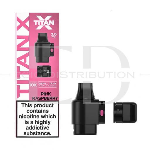 [TITXREP-PR] Titan X Refillable Pod - Pink Raspberry