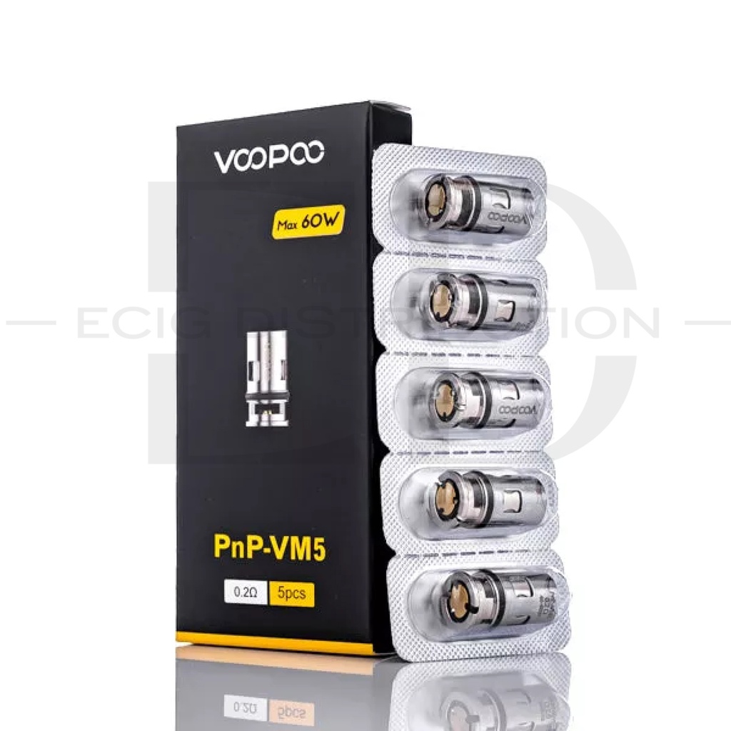 Voopoo PNP VM5 Coil 5Pcs/Pack - 0.2 Ohm