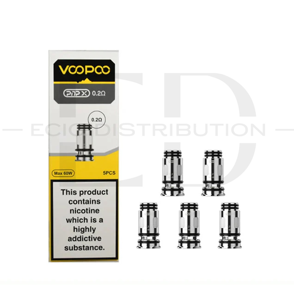 Voopoo PNP X Coil 5Pcs/Pack - 0.2 Ohm