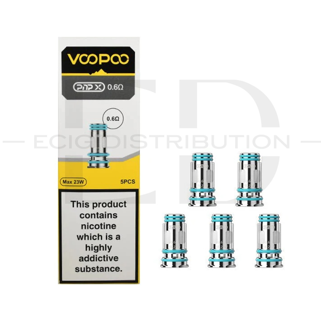 Voopoo PNP X Coil 5Pcs/Pack - 0.6 Ohm