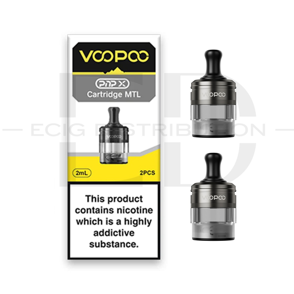 Voopoo PNP X MTL Refillable Pod 2Pcs/Pack - Gray