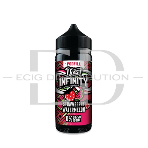 [DOOI10S70/30-SW0MG] Doozy Infinity 100ML Shortfill 70/30 - Strawberry Watermelon 0MG