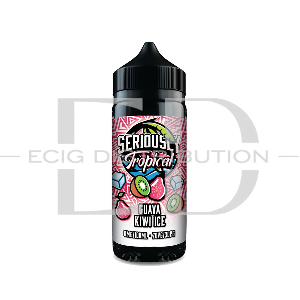 Doozy Seriously Tropical 100ML 70/30 - Guava Kiwi Ice 0MG
