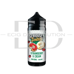 [DOOSDO100ML70/30-SAC0MG] Doozy Seriously Donuts 100ML 70/30 - Strawberry And Cream 0MG