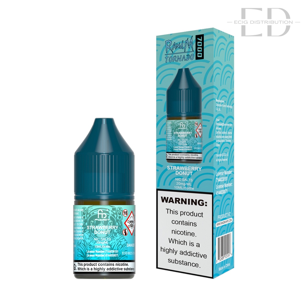 Fumot RandM Nic Salts - Strawberry Donut 20MG