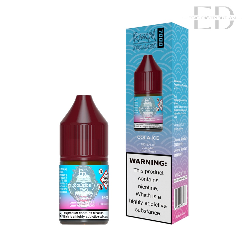 Fumot RandM Nic Salts - Cola lce 20MG