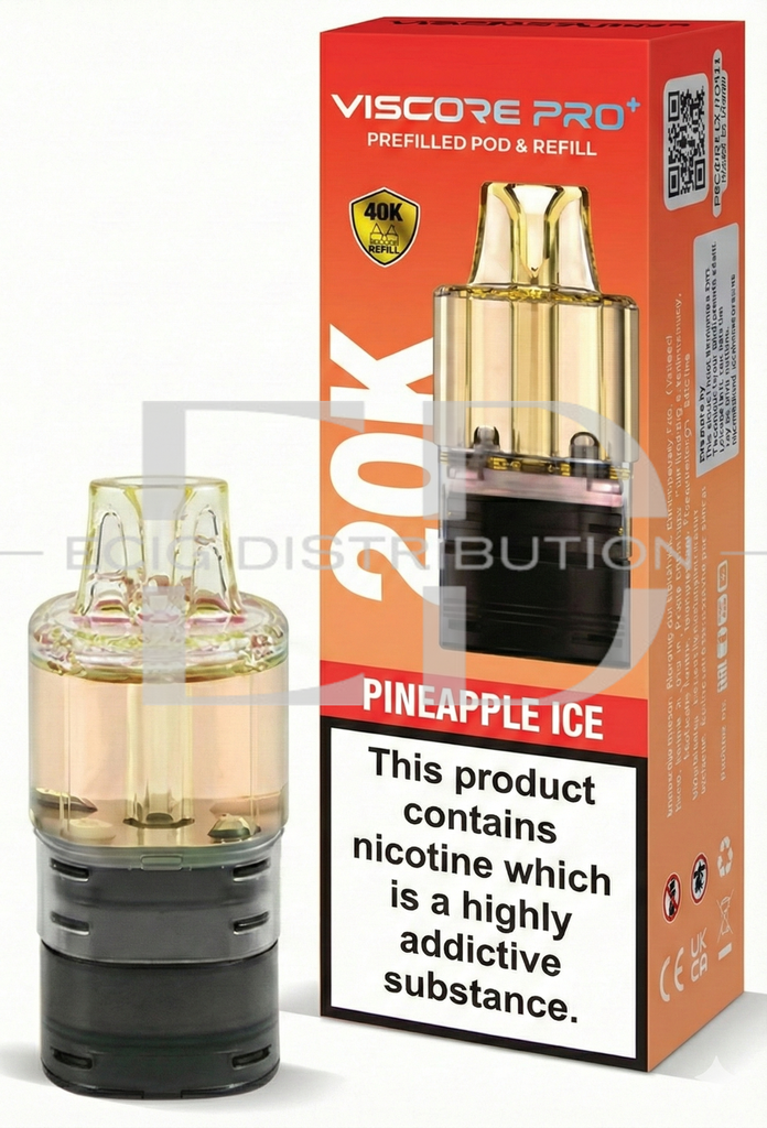 Uwell Viscore Pro+ Refillable Pod - Pineapple Ice 20MG