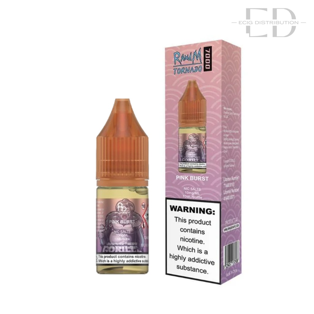 Fumot RandM Nic Salts - Pink Burst 10MG