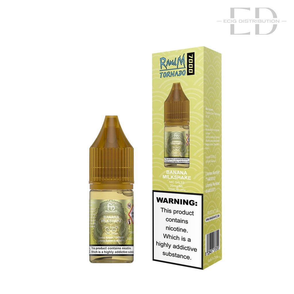 Fumot RandM Nic Salts - Banana Milkshake 20MG
