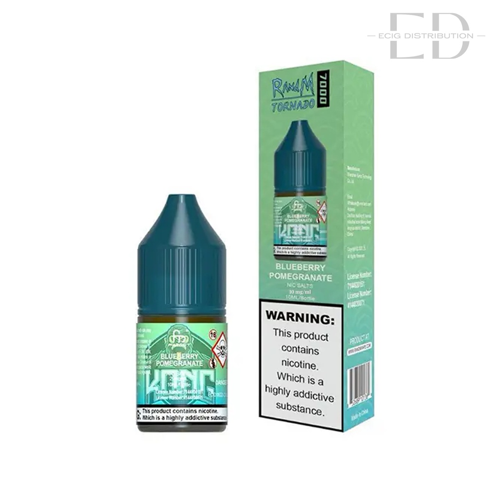 Fumot RandM Nic Salts - Blueberry Pomegranate 10MG