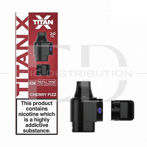[TITXREP-CF] Titan X Refillable Pod - Cherry Fizz
