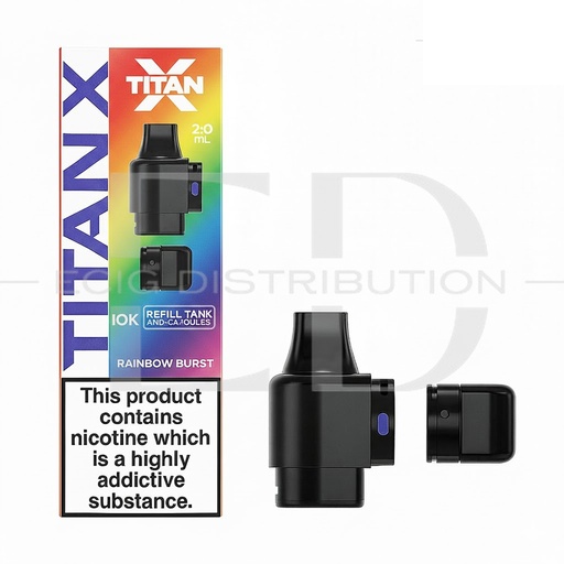 [TITXREP-RB] Titan X Refillable Pod - Rainbow Burst