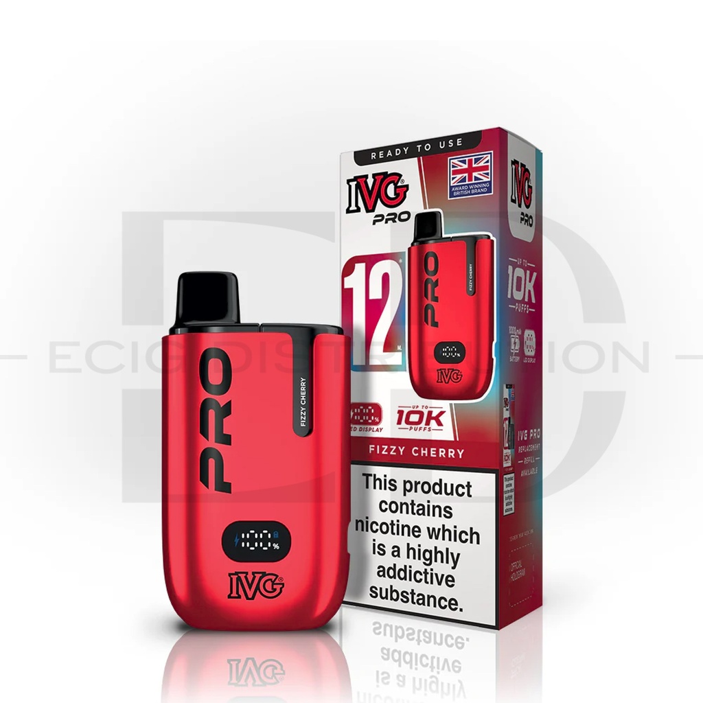 IVG Pro 12 Pod Kit - Fizzy Cherry 20MG