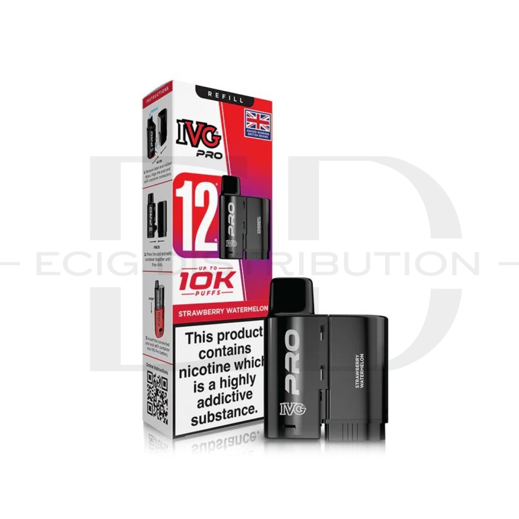 IVG Pro 12 Refillable Pod - Strawberry Watermelon 20MG
