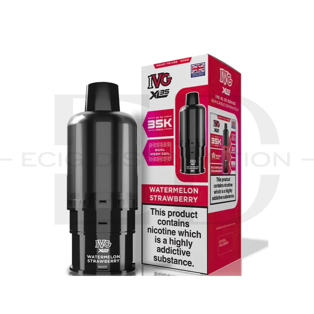IVG XL 35 Refillable Pod - Watermelon Strawberry 20MG