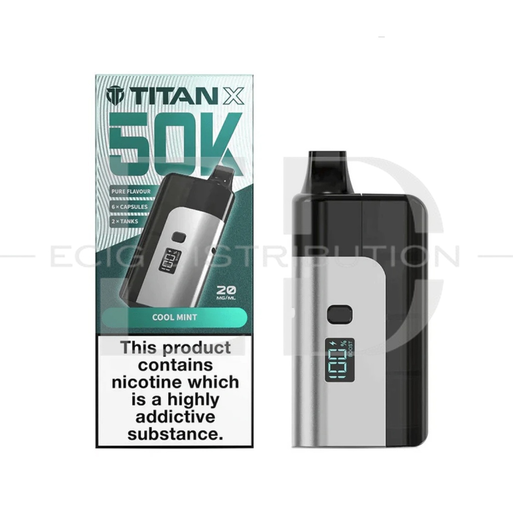 Titan X 50K Pod Kit - Cool Mint