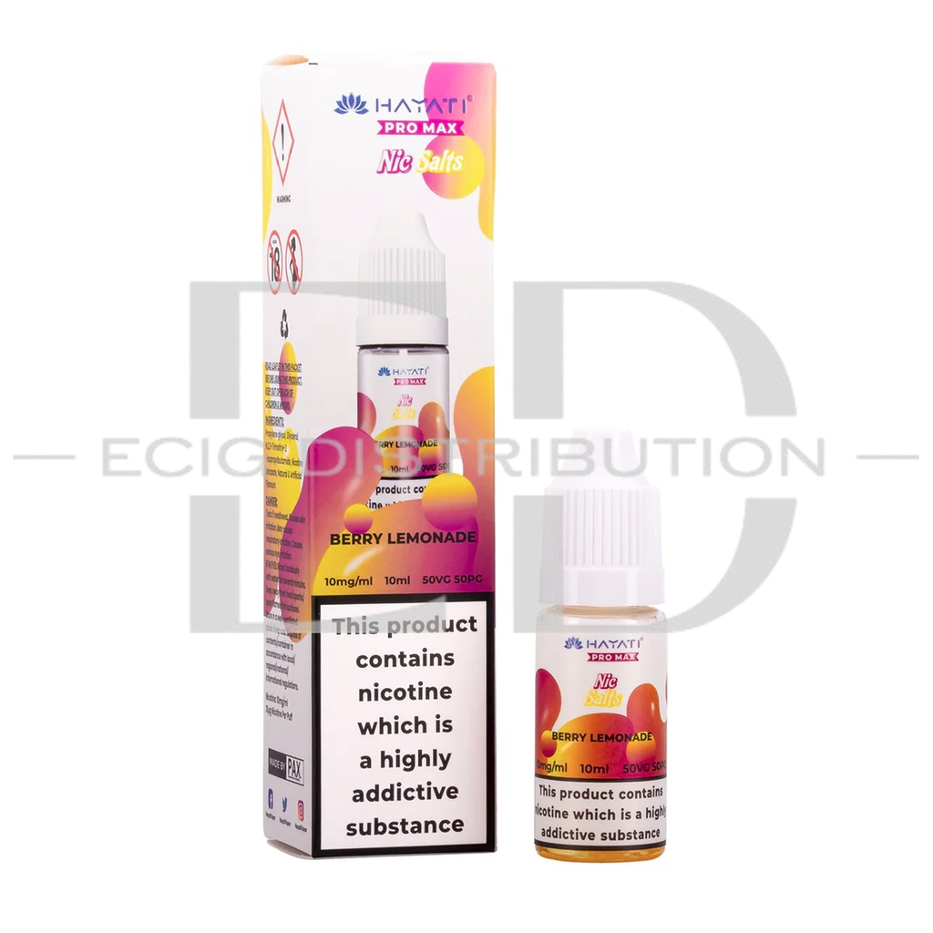 Hayati Nic Salts - Berry Lemonade 10MG