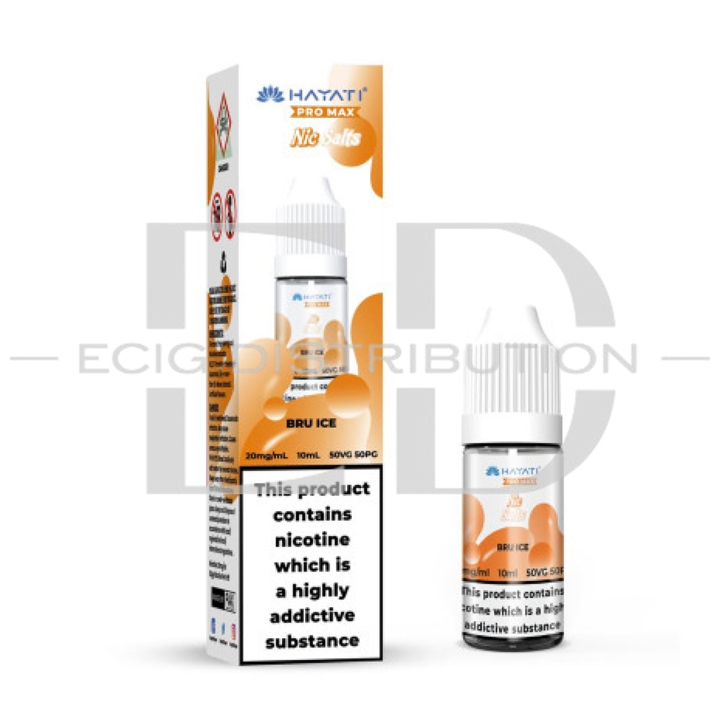 Hayati Nic Salts - Bru Ice 20MG