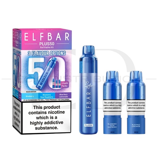 [ELFPlus50POK-BE] Elfbar Plus50 Pod Kit - Blue Edition