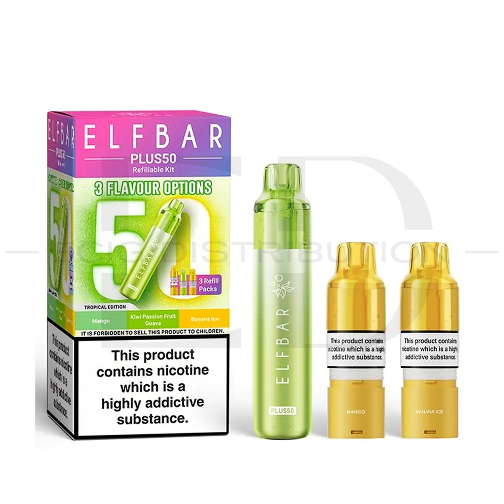 Elfbar Plus50 Pod Kit - Tropical Edition