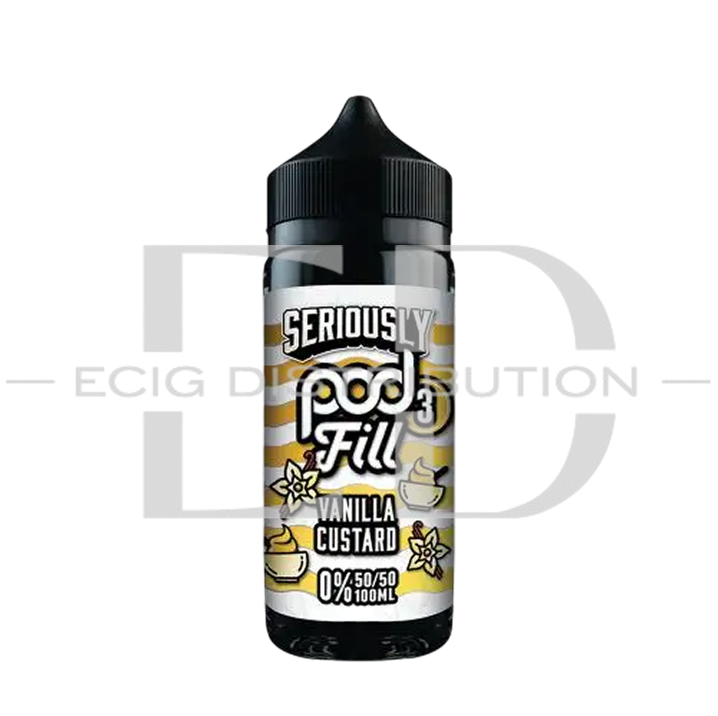 Doozy Seriously Pod Fill 3 100ML 50/50 - Vanilla Custard 0MG