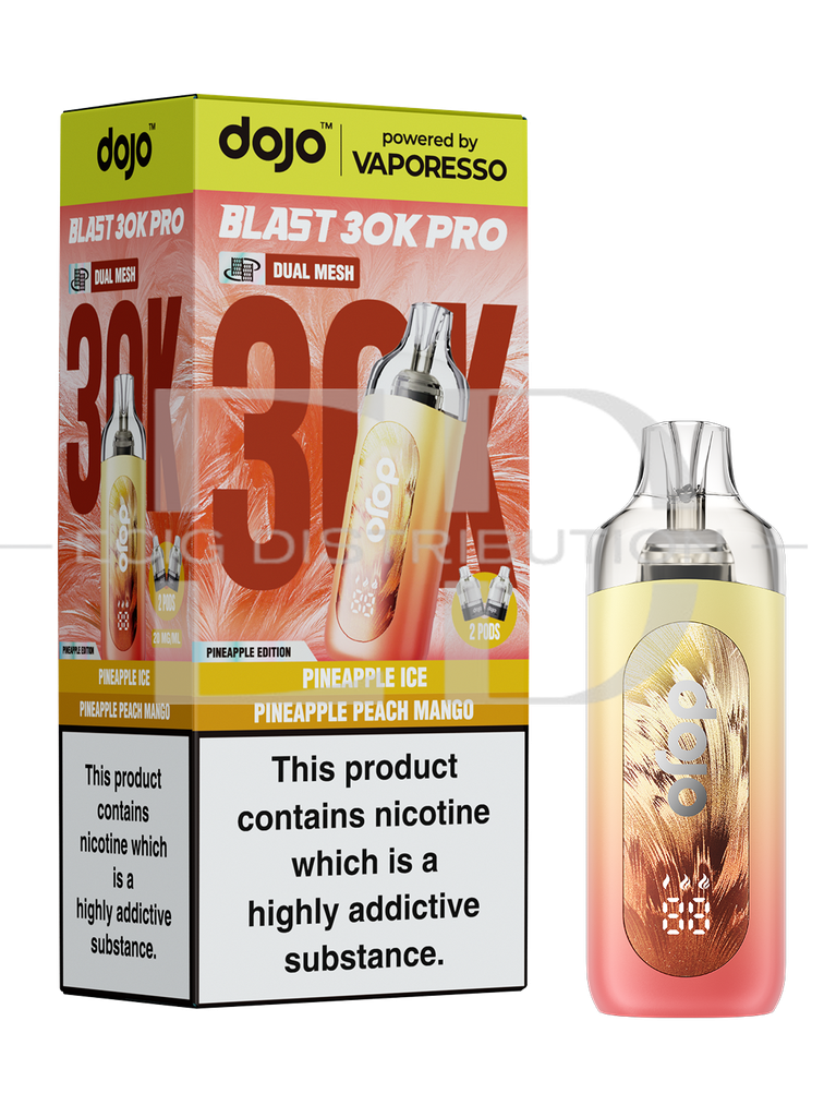 Vaporesso Dojo Blast 30K Pro Pod Kit -Pineapple Edition 20MG