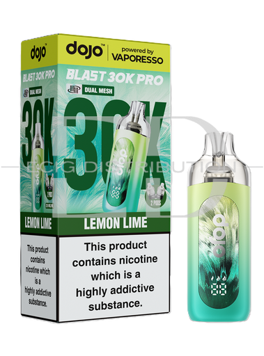 [VAPDBL30KPPK-LE20MG] Vaporesso Dojo Blast 30K Pro Pod Kit - Lemon Edition 20MG