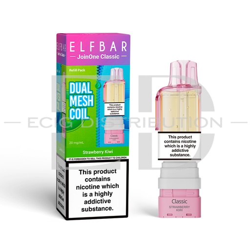 [ELFJoinOne15KCLSRP-SK] Elfbar JoinOne15K Classic Series Refillable Pod - Strawberry Kiwi
