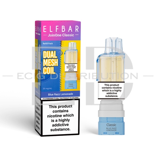 [ELFJoinOne15KCLSRP-BRL] Elfbar JoinOne15K Classic Series Refillable Pod - Blue Razz Lemonade