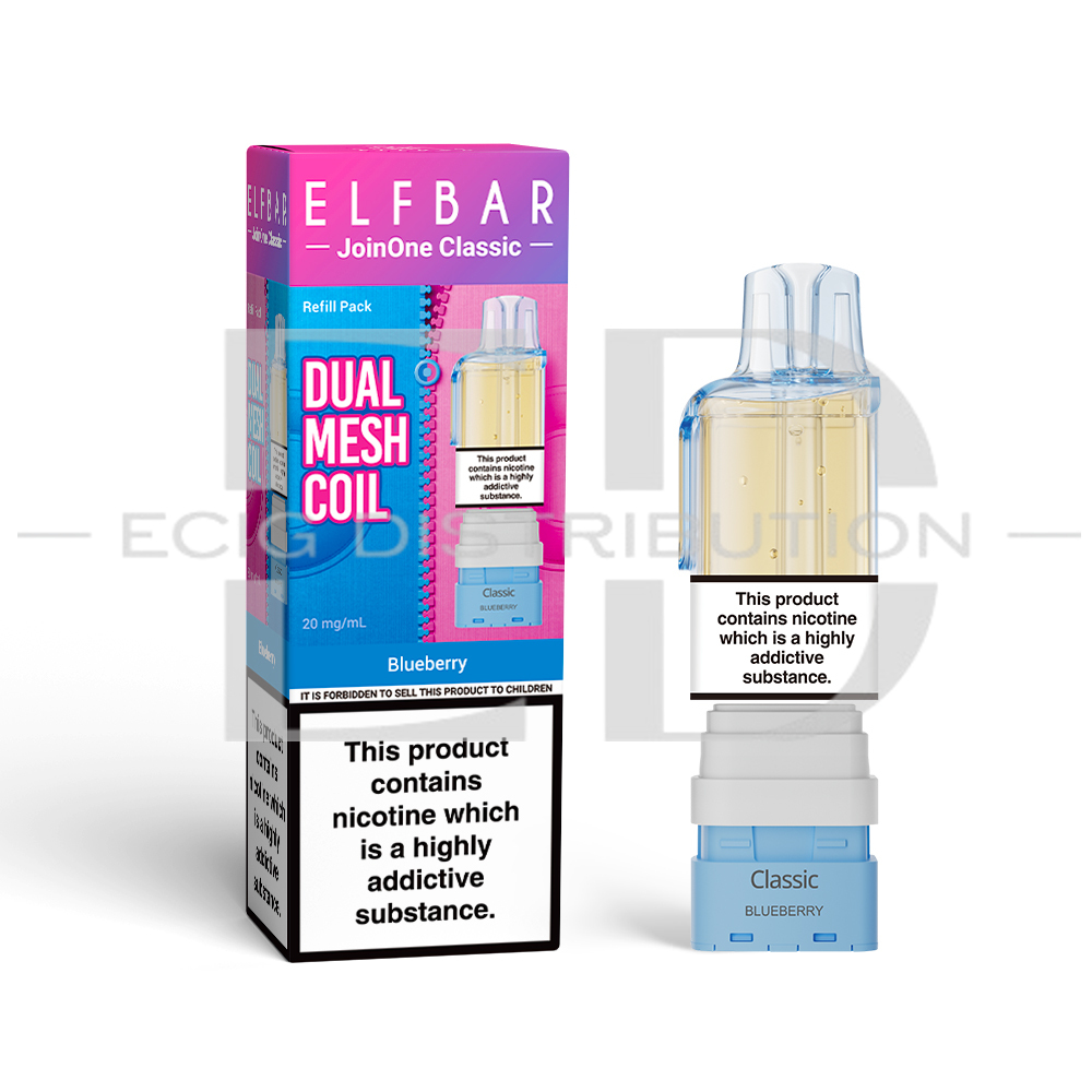 Elfbar JoinOne15K Classic Series Refillable Pod - Blueberry