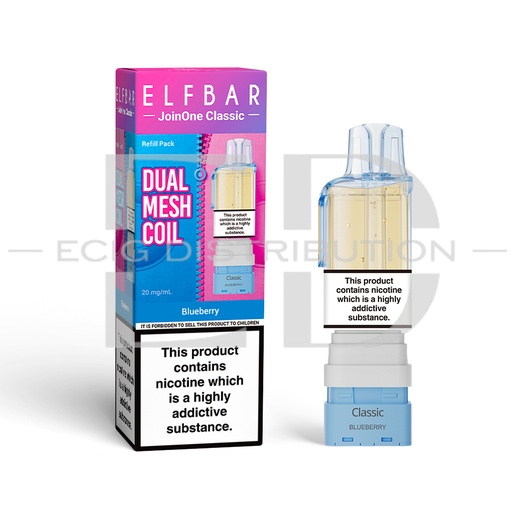 [ELFJoinOne15KCLSRP-B] Elfbar JoinOne15K Classic Series Refillable Pod - Blueberry