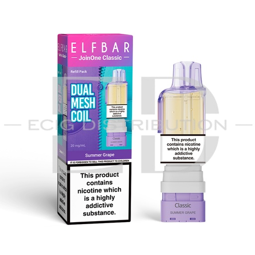 [ELFJoinOne15KCLSRP-SG] Elfbar JoinOne15K Classic Series Refillable Pod - Summer Grape