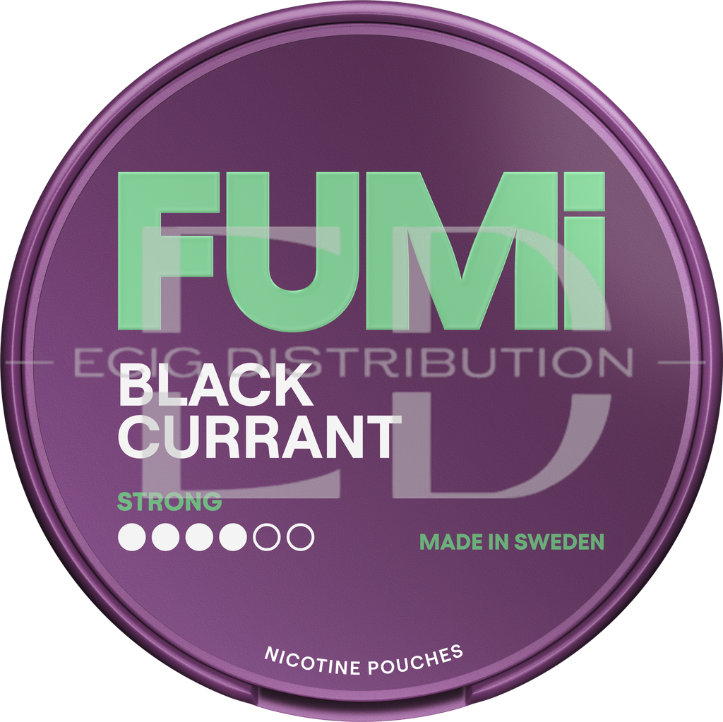 Fumi Strong Nicotine Pouches - Blackcurrant 8MG