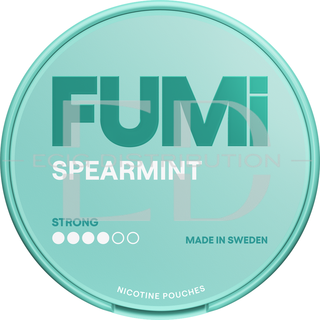 Fumi Strong Nicotine Pouches - Spearmint 8MG