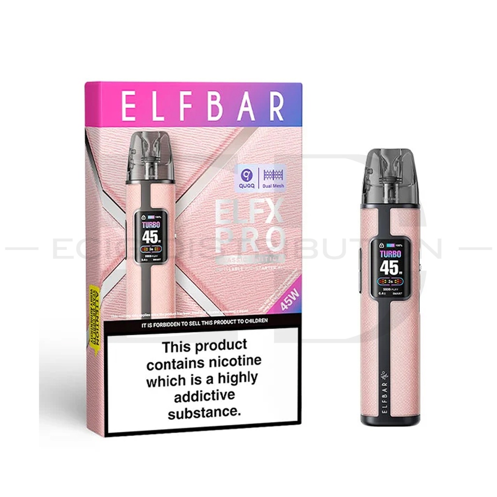 Elfbar ELFX Pro Classic Edition Pod Kit - Pink