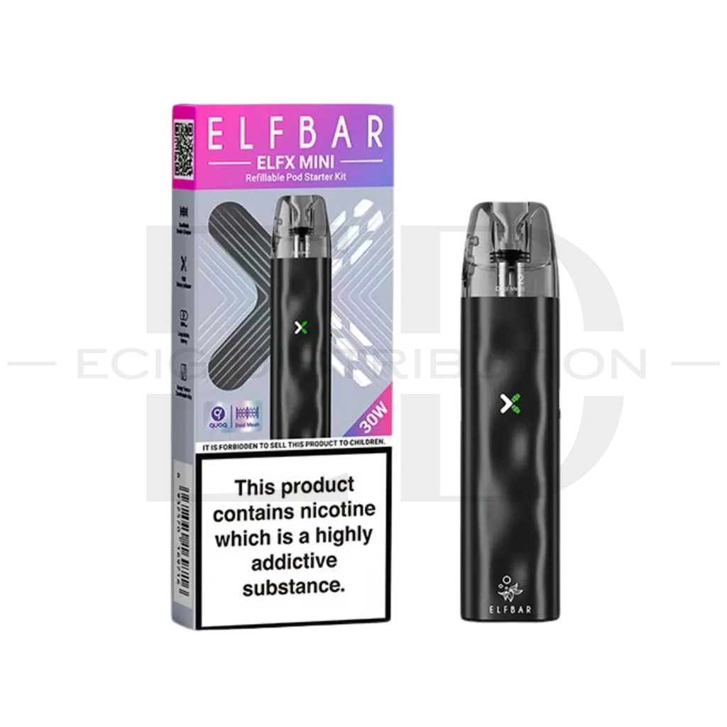 Elfbar ELFX Mini Pod Kit - Black