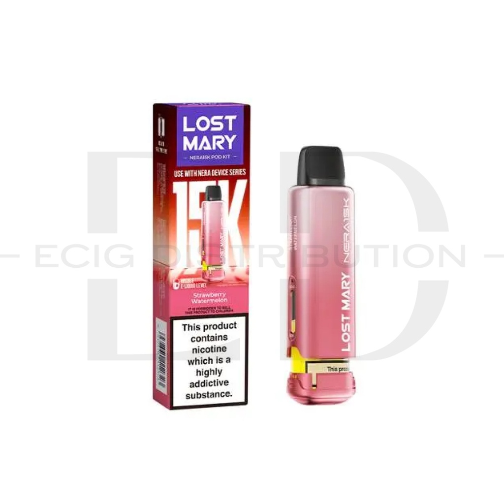 Lost Mary Nera 15K Refillable Pod - Strawberry Watermelon
