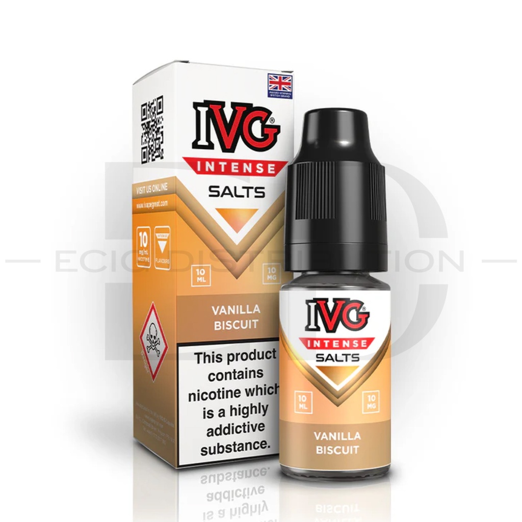 IVG Nic Salts - Vanilla Biscuit 10MG