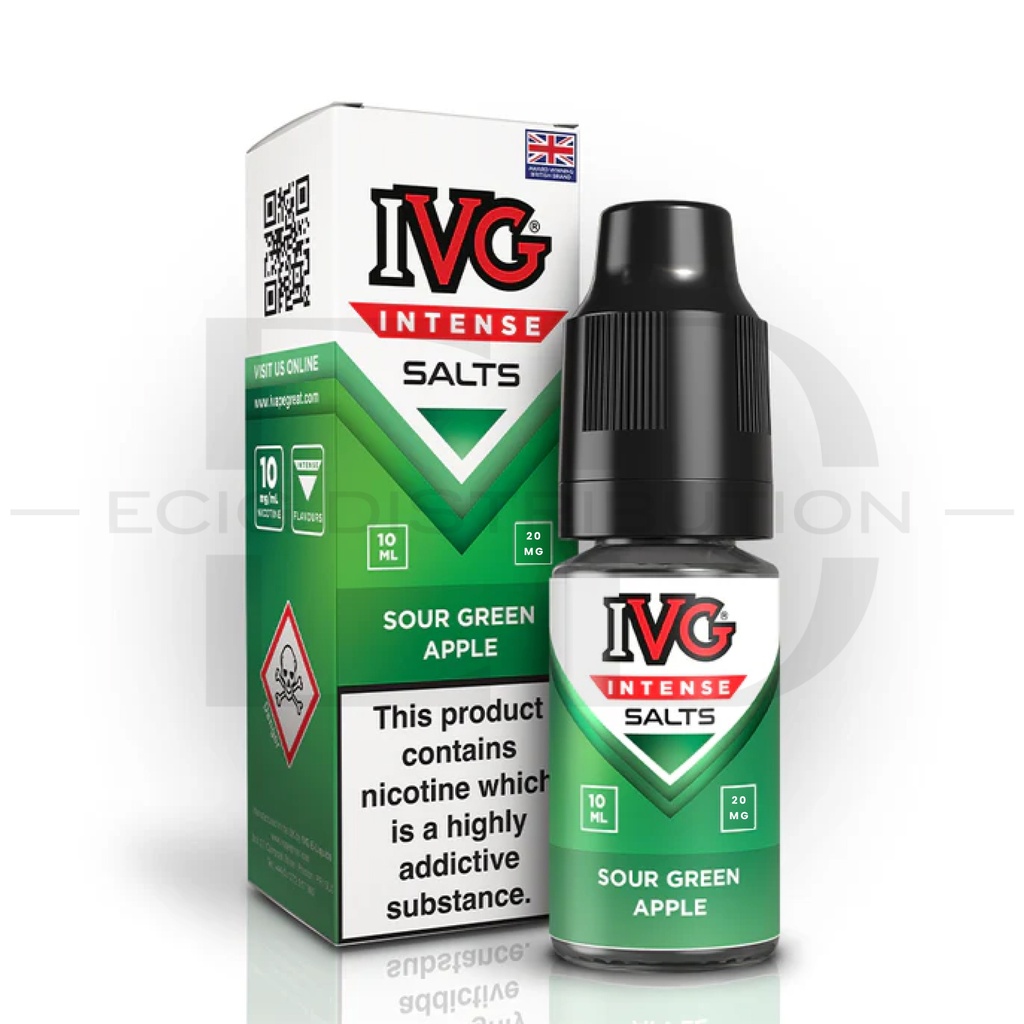 IVG Nic Salts - Sour Green Apple 20MG