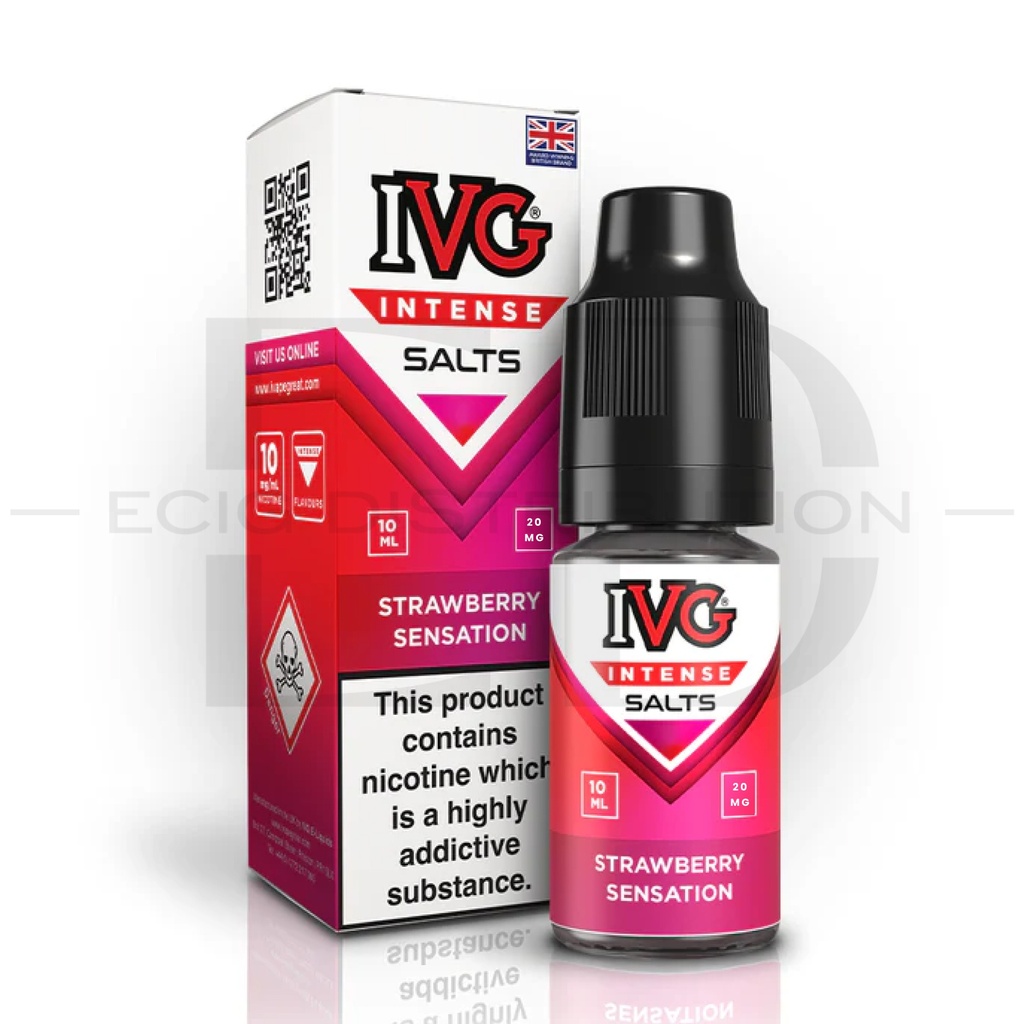 IVG Nic Salts - Strawberry Sensation 20MG